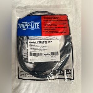 Tripp Lite P566-006-VGA Tripp Lite HDMI to VGA Active Adapter Cable Low Profile
